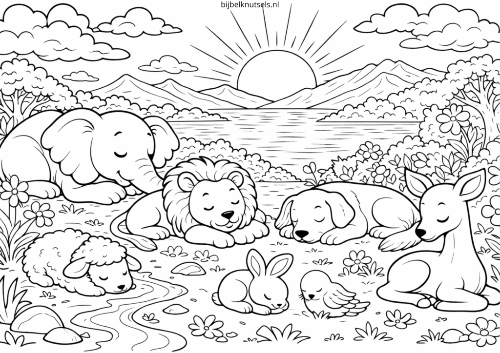 Schepping dag 7 – Rustdag