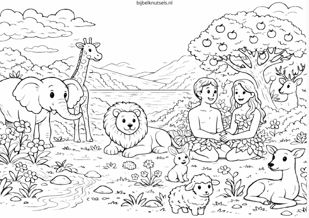 Schepping dag 6 – Dieren en mensen