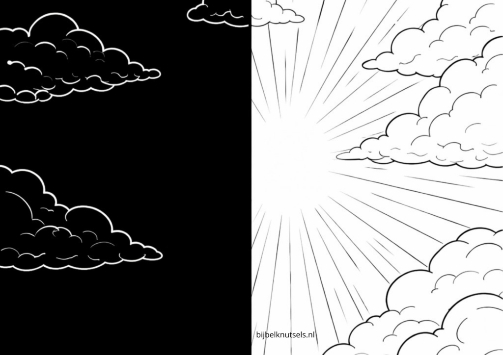 Dag 1 schepping licht en duisternis